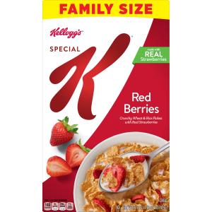 kellogg's - Red Berries Strawberry Breakfast Cereal