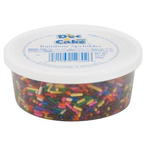 Dec a Cake - Sprinkle Rainbow Cup