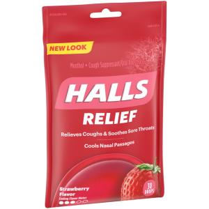 Halls - Strawberry Cough Drops