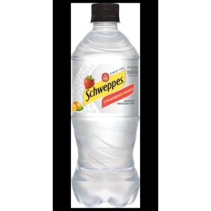 Schweppes - Strawberry Mango Seltzer 20oz