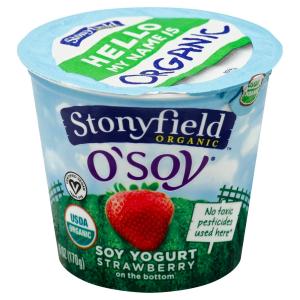 Stonyfield - Strawberry O Soy Yogurt