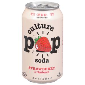 Culture Pop - Strawberry Rhubarb Soda