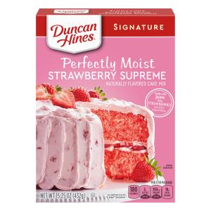 Duncan Hines - Strawberry Supreme Cake Mix