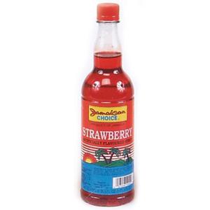 Jamaican Choice - Strawberry Syrup