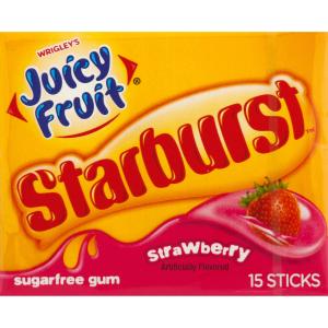 Starburst - Strbrst Jcy Fruit Strbry Gum