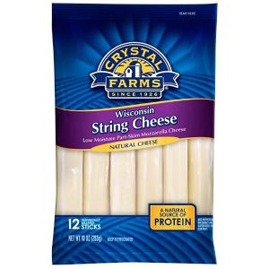 Crystal Farms - String Cheese Wisc Mozzarella