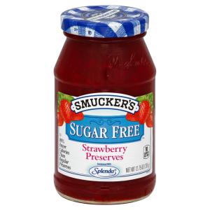 smucker's - Sugar Free Strawberry Preserve