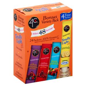 4c - Sugar Free Variety Pack Tea2go