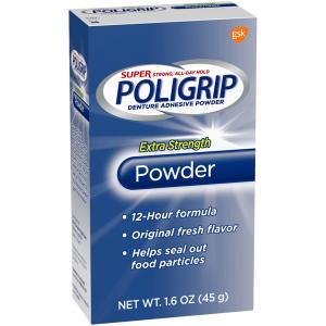 Poligrip - Super Poligrip Pwdr