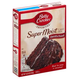 Betty Crocker - Supermoist Devil Food Cake