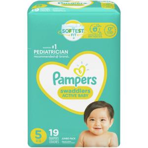 Pampers - Swadddler S5 Jumbo 19ct