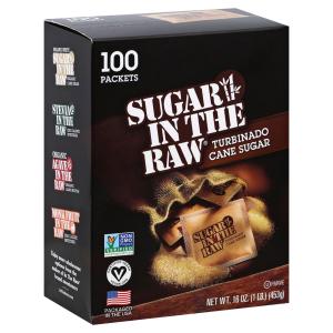 Sugar in the Raw - Sweetner Packets 100ct