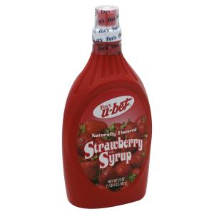 fox's u-bet - Syrup Strwberry