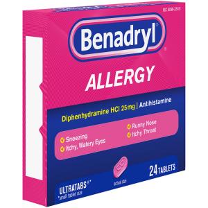 Benadryl - Allerg Rlf Diphnhydrmn Tab