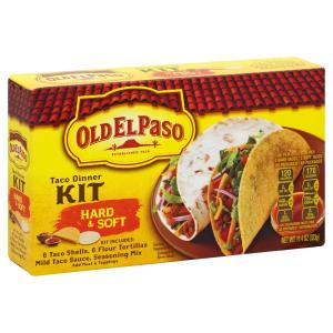 Old El Paso - Tacodinnerhard Soft Dinnerkit