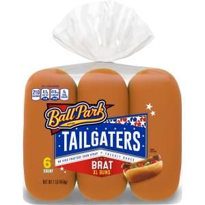 Ball Park - Tailgater Brat Bun 6pk