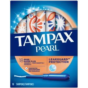 Tampax - Pearl Super Plus Unscented