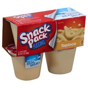 Snack Pack - Tapioca Pudding 4 pk