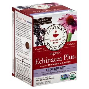 Traditional Medicinals - Tea Echinacea Elder Org