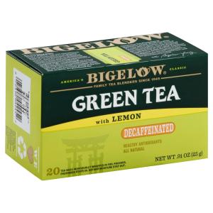 Bigelow - Tea Green W Lemon