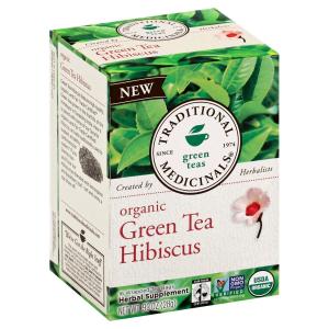 Traditional Medicinals - Tea Green Hibiscus Org