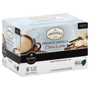 Twinings - French Vanilla Chai Latte Kcup