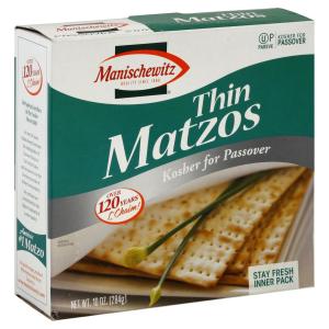 Manischewitz - Thin Matzo Nonsalted