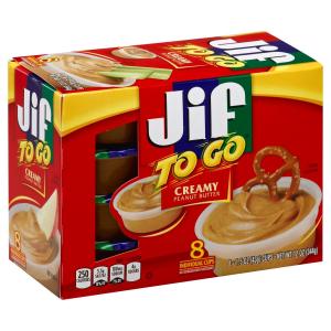 Jif - to go Creamy Peanut Butter