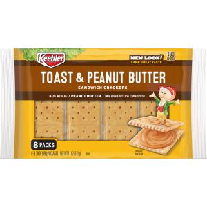 Keebler - Toast & Peanut Butter Sandwich Crackers