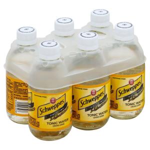 Schweppes - Tonic Water Glass 6pk