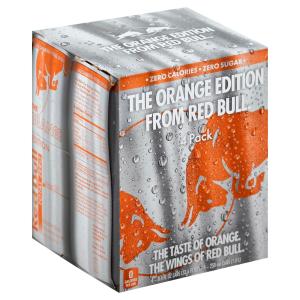 Red Bull - Total Zero Orange 4pk