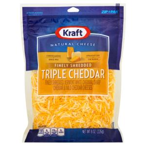 Kraft - Triple Cheddar Fine Shredded