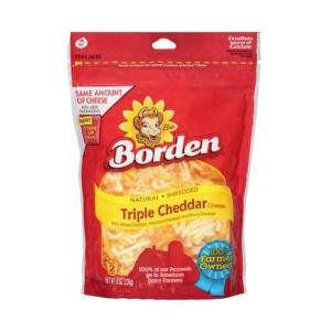 Borden - Triple Cheddar Shrd