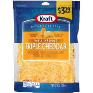 Kraft - Triple Cheddar Shreds pp 3 29