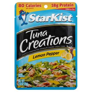 Starkist - Tuna Crtns Zesty Lemon Pepper