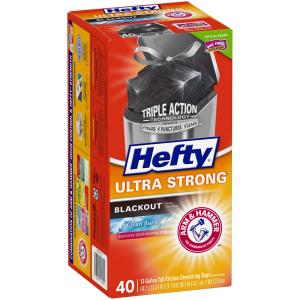 Hefty - Ult Strg tl Ktch Blk Cln Brst