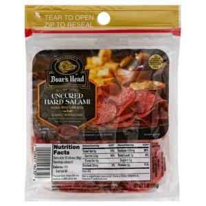 Boars Head - Uncured Pouch Hard Salami