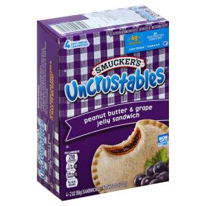 smucker's - Unsrustable Grape 4ct