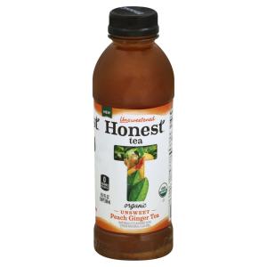 Honest Tea - Unsweet Peach Ginger Tea