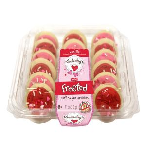 Give & Go - Valentine Mini Frosted Cookies