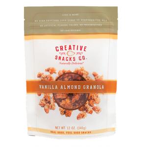 Creative Snacks - Vanilla Almond Granola Snk Bag