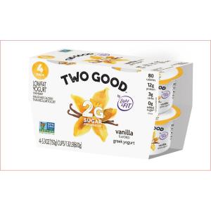 Two Good - Vanilla Greek Yogurt 4pk