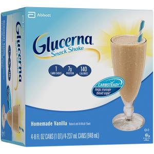 Glucerna - Vanilla Snack Shake 4pk