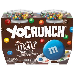 Yocrunch - Vanilla Yogurt W M M S 4pk