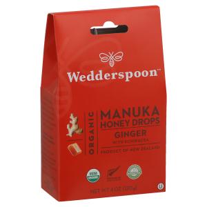 Wedderspoon - Wedderspn Ginger Honey Drops