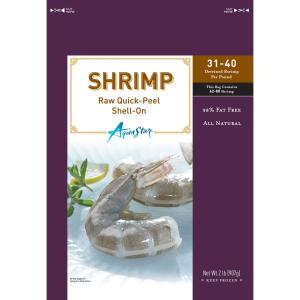 Aquastar - Raw 31-40 Peeled&deveined Shrimp