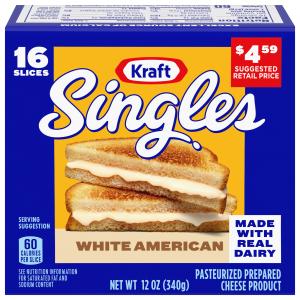 Kraft - White American Singles