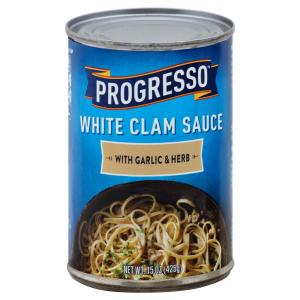 Progresso - White Clam Sauce