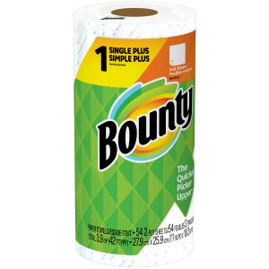 Bounty - White Paper Towel Plus Roll