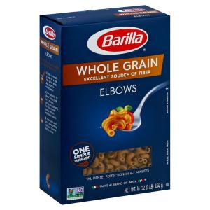 Barilla - Whole Grain Elbows Pasta